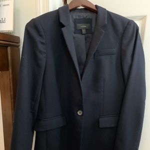 J crew wool blazer size 8